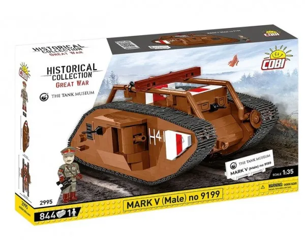 COBI Mark V (Male) nr. 9199, konstruksjonsleketøy skala 1:35