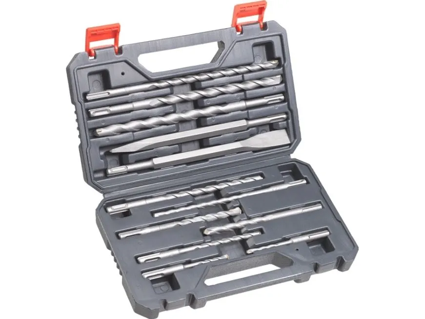 kwb 240290, Rotasjons hammer, Drill bit set, 5 mm, 110 mm, porebetong, Betong, Stein, SDS Plus