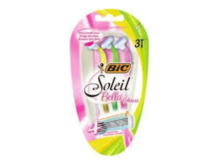 BIC Soleil Bella Color 3 & barberhøvel