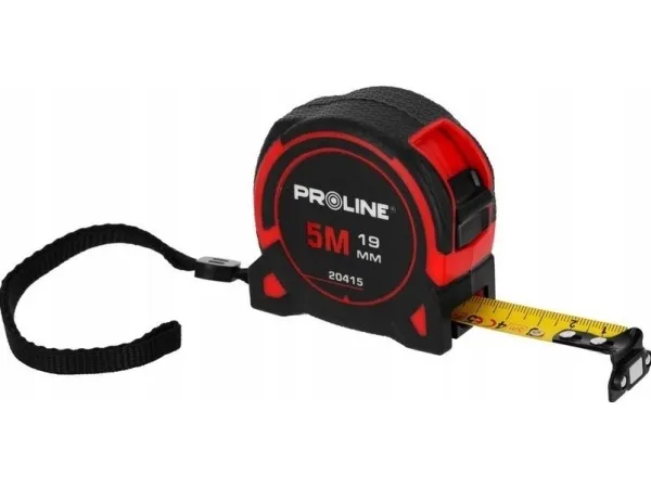 Pro-Line sammenrullbart målebånd 8 m / 25 mm MAGN.NYL.ZAW.CE.PROLINE
