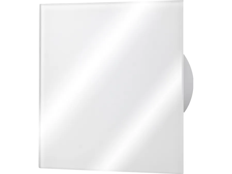 Ornos Glasspanel for vifter og griller, blank hvit