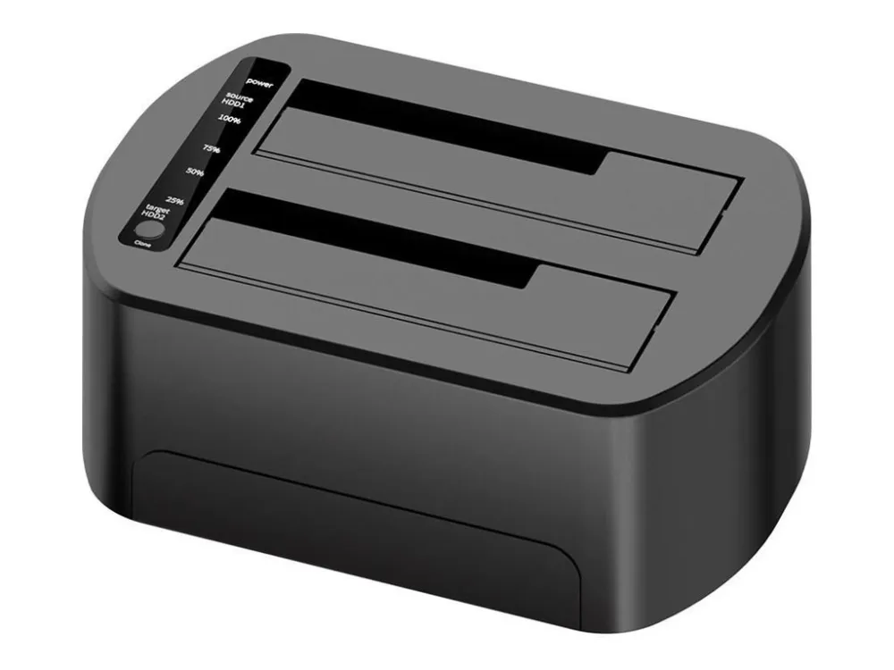 CoreParts MS-CLONER-SATA2.5-3.5, HDD, SSD, SATA, 2.5,3.5, M.2, 36 TB, SD, SDHC, 5 Gbit/sek.
