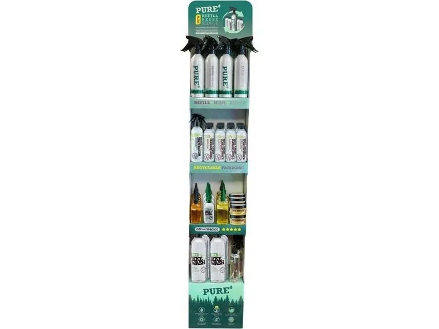 WELDTITE PURE SHOP STAND STOCK butikkstativ, 70-pakke med produkter WELDTITE PURE (DWZ)