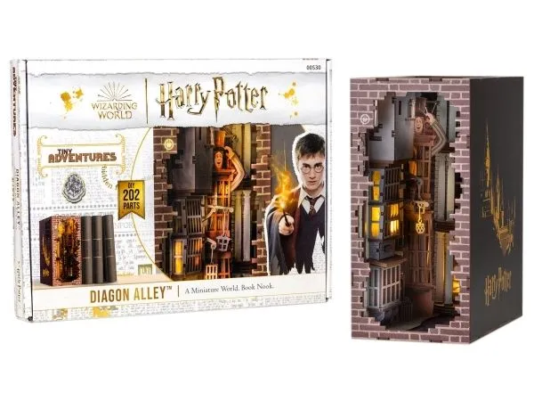 Revell Tiny Adventures Diagon Alley-Harry Potter, Passasjerskipsmodell, Monteringssett, 1:24, Tiny Adventures Diagon Alley-Harry Potter, Alle kjønn, Tre