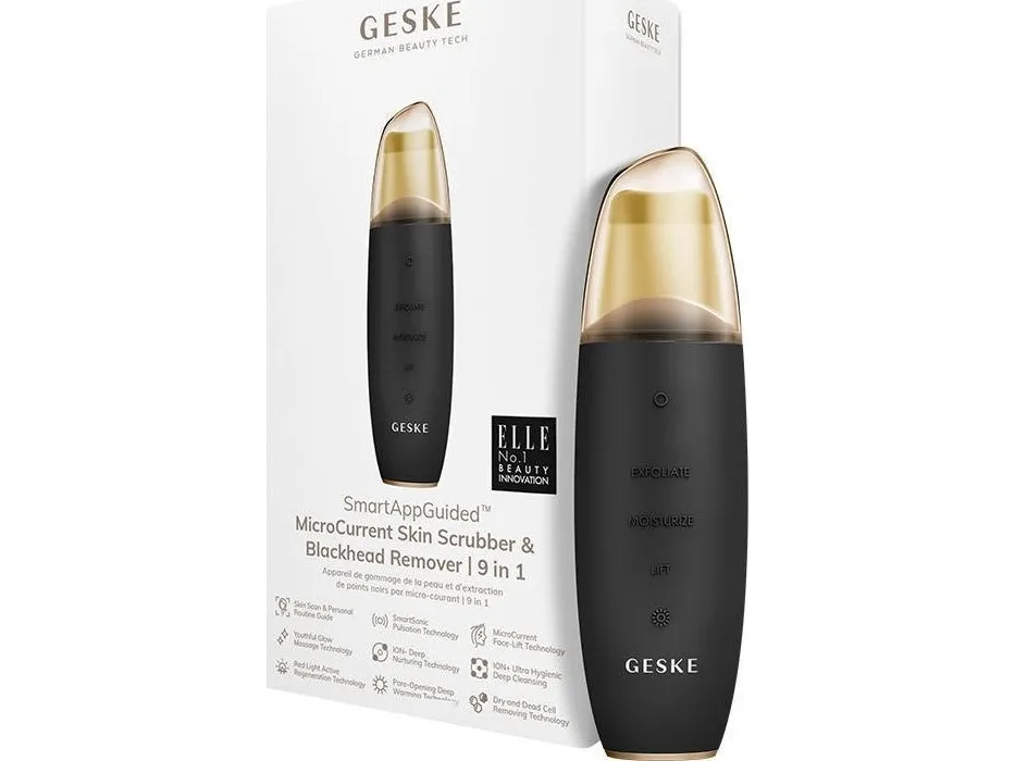 GESKE 9 IN 1 MICROCURRENT hudpeeling og hudormefjerner