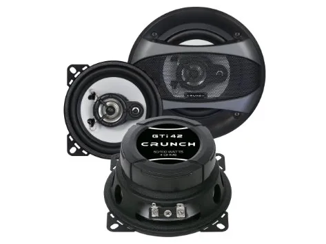 Crunch GTI-42 3-veis triaxial innbyggingshøyttaler 100 W – 1 par