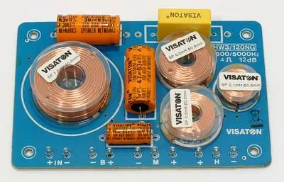Visaton HW 3/120 NG, 3-veis systems, 100 W, 160 W, 4 O, 800 - 5000 Hz, 12 dB/oktav