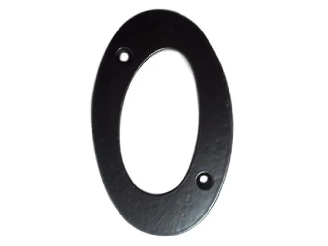 Okko Number 0 Gb-2531_0 105X65mm Sort