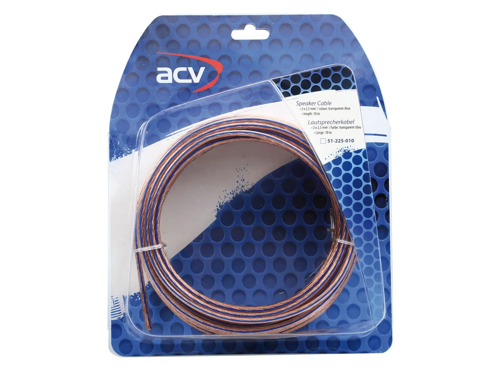 ACV højt. Kabel 2x2,5mm2 10 meter