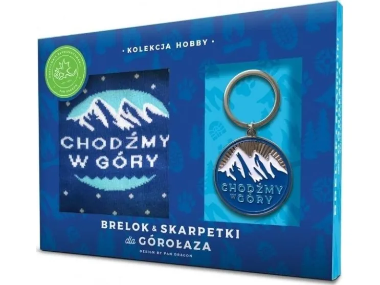 Nøkkelring + sokkesett mountain man