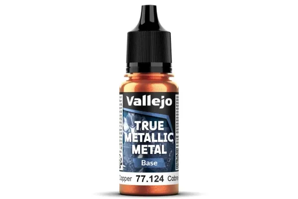 Vallejo 77.124 True Metallic Metal - Base - Ancient Copper (18 ml)