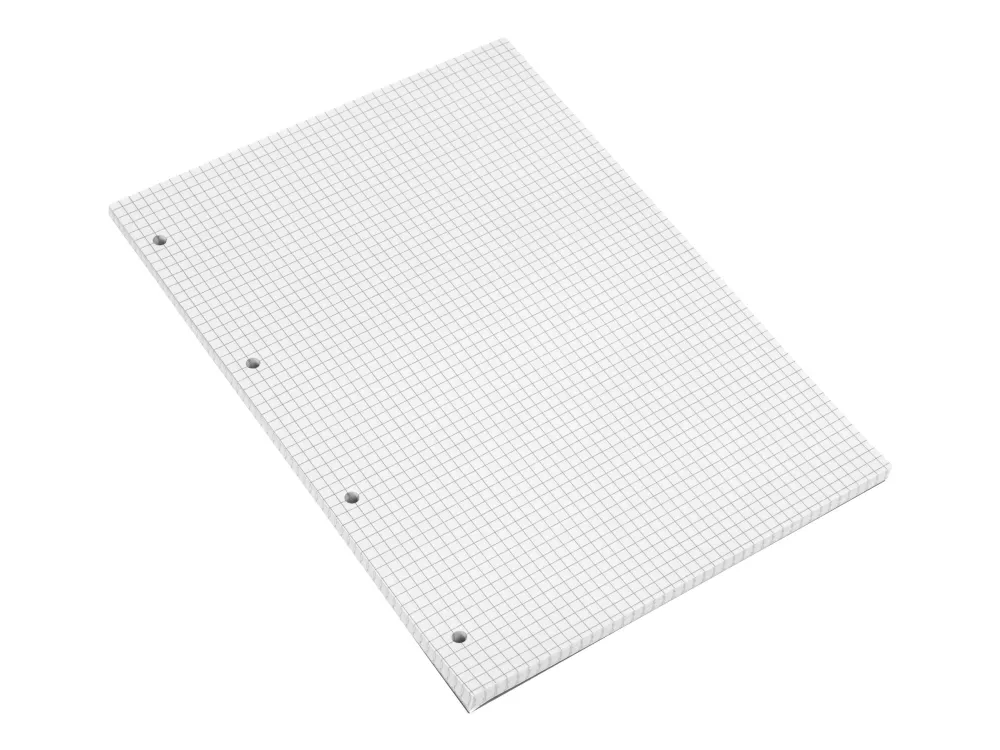 Bantex - Standardpute - A4 - 100 ark / 200 sider - rutet - 4 hull