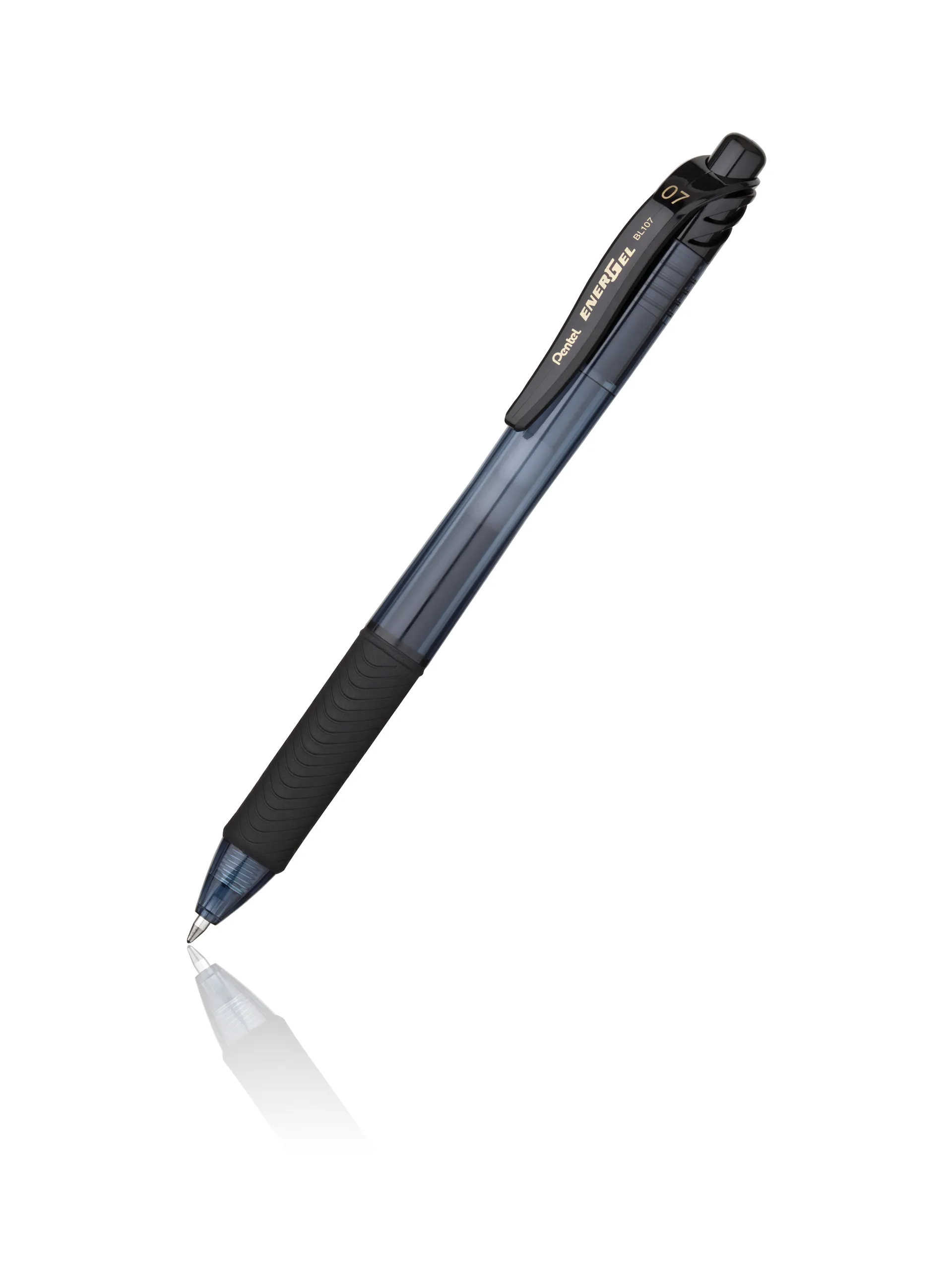 Pentel EnerGel - Rulleballpenn - svart - gelblekk - 0.7 mm - medium - retraktil