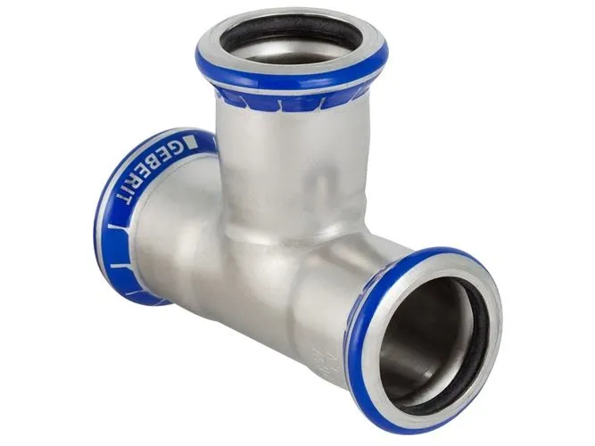 GEBERIT Tee rustfri 76,1 mm mapress
