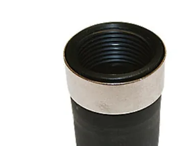 50 mm x 1.1/2 Overgang indvendig gevind sort PEH Geberit