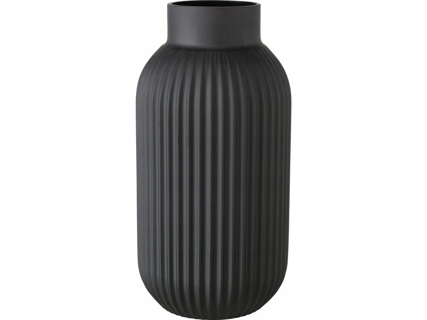 Boltze svart vase NORDIKA, glass