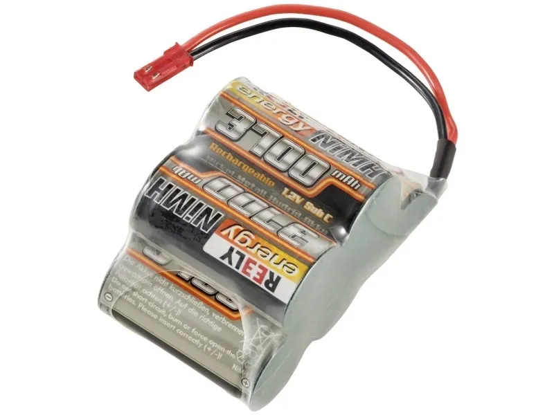 Reely Modellbau mottakerakku (NiMH) 6 V 3700 mAh, antall celler: 5 Sub-C Hump BEC (RE-7855953)