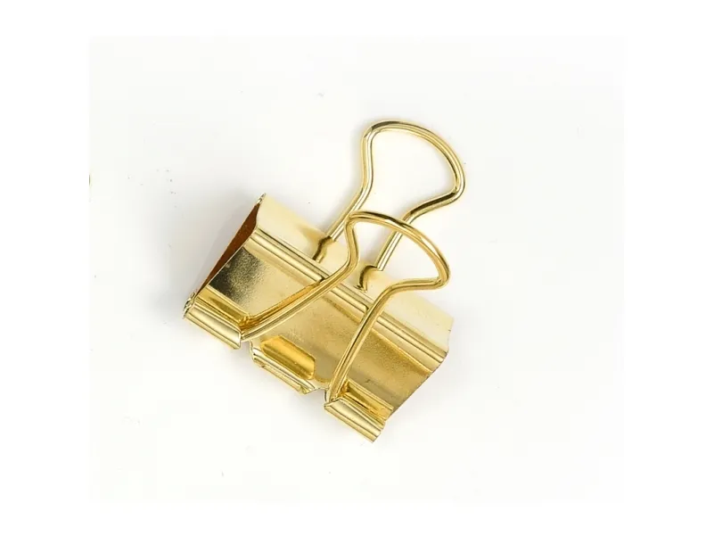 Edge of Scandinavia Foldbackklemme 32mm 5st Guld - (6 stk.)