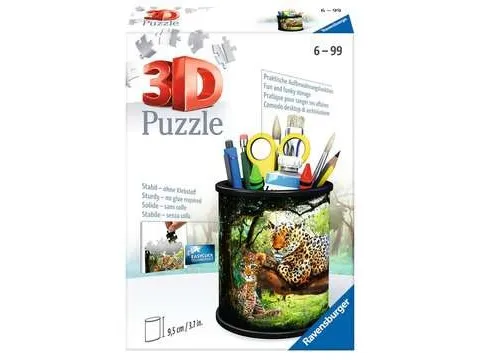 Ravensburger 3D puslespill 54el verktøykasse Vill natur 112630 RAVENSBURGER