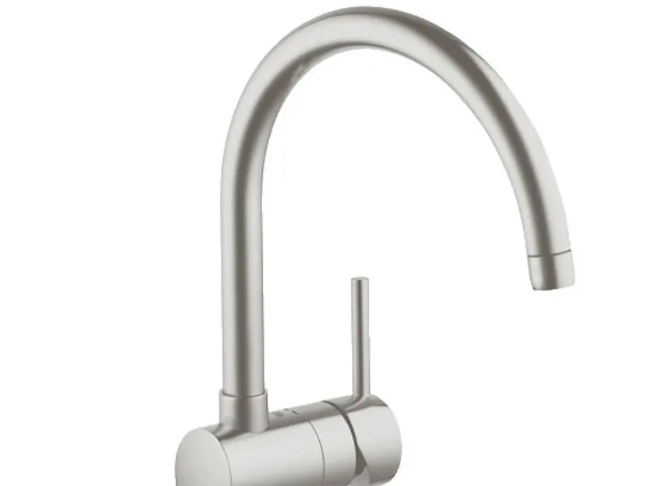 GROHE Minta Steel køkkenarmatur, c-tud