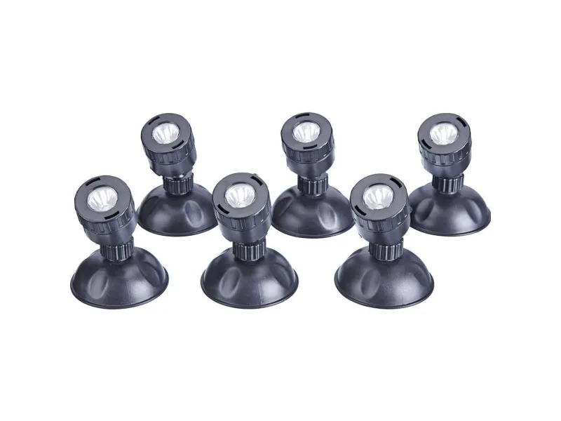 Pontec 43187 undervannslys LED (RGB) 0,5 W sort