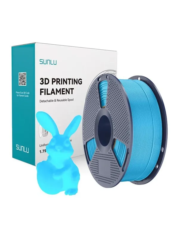 Sunlu Filament  PLA Glow In The Dark (Blue)