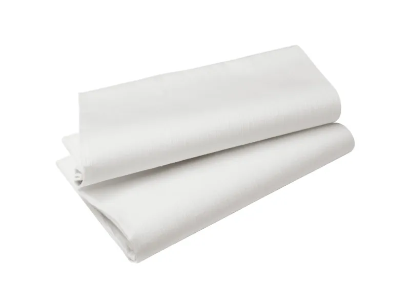 Duni Evolin - Varetrekk - Størrelse 110 x 110 cm - avhendbar - hvit (en pakke 50)