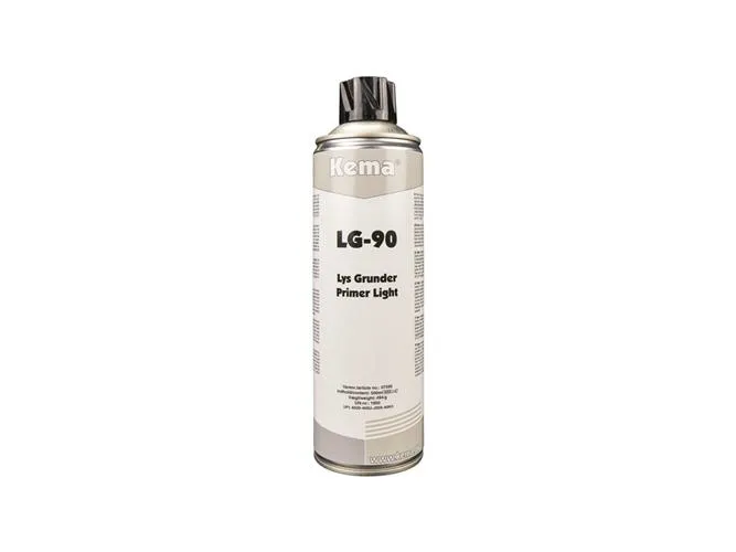 Kema grunder LG-90 lys 500ml - Eksklusiv afgift. UN 1950 Aerosoler, Brandfarlige 2.1