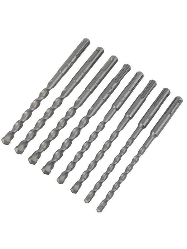 Dewalt 8 Piece Sds Plus Drill Bit Set