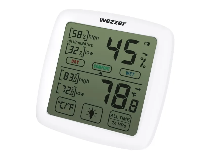 Værstasjon Levenhuk termohygrometer Wezzer Teo TH30
