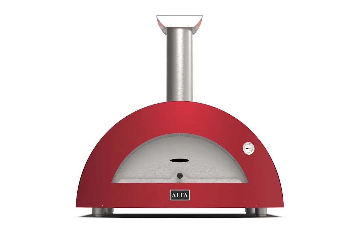 Alfa Forni Alfa Forni Moderno 3 pizzaer, tre/rød