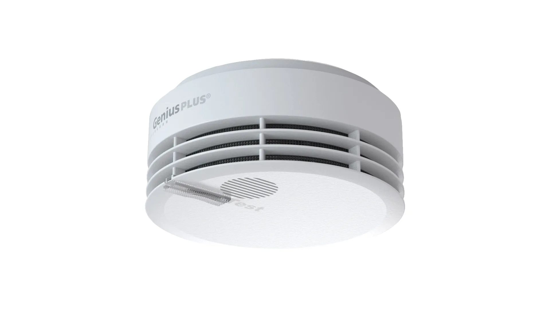Hekatron Genius Plus, Plast, Hvit