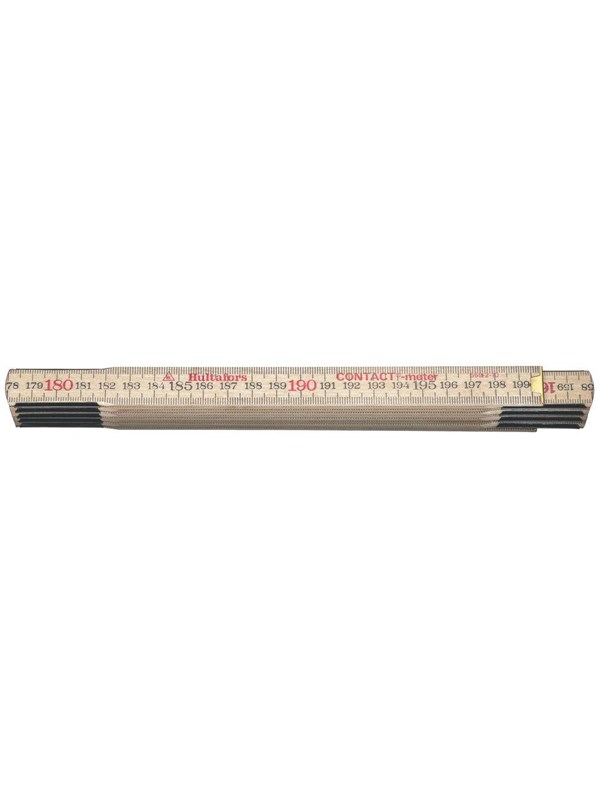 Hultafors Wooden folding rule 559 contact-meter 2m 10 links