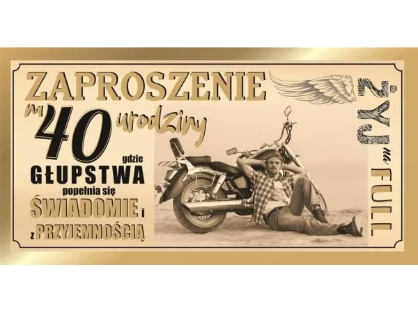 AB Card bursdagsinvitasjon Z59 (10 stk.)