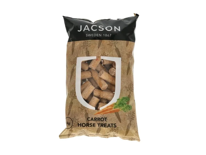 JACSON Hestegodbiter med gulrotsmak 3 kg