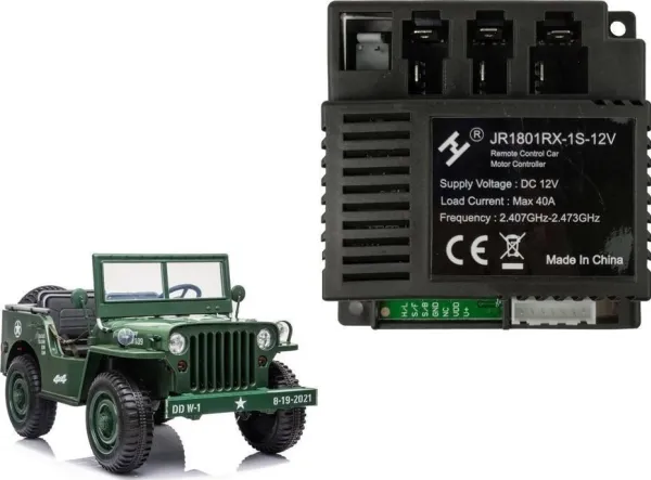 Lean Sport sentralmodul JR1801RX-1S-12V for kjøretøy JH101