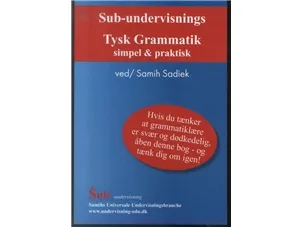 Undervisningsdel tysk grammatikk enkel og praktisk | Språk: Dansk