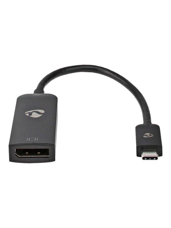 Nedis - video adapter - 24 pin USB-C to DisplayPort - 20 cm