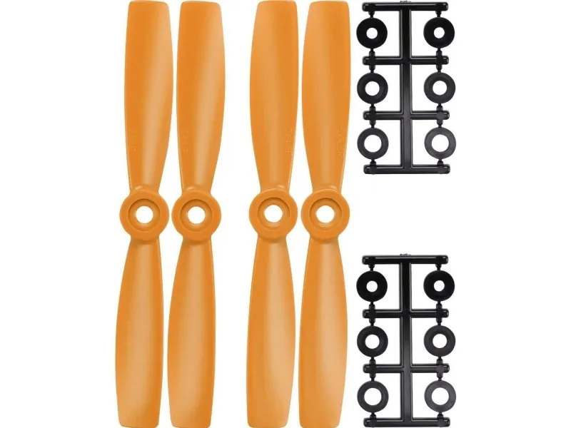 HQ Prop Race Copter propellsett BN5X4.5O&BN5X4.5RO, 2-bladet Bullnose