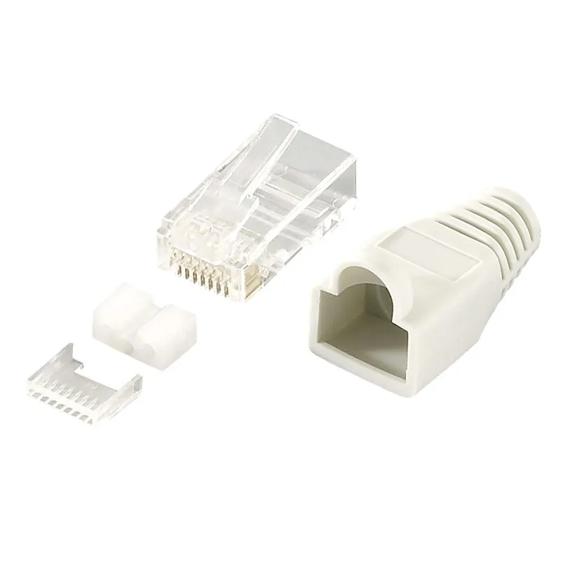 LogiLink MP0021, RJ45, Grå, Gjennomsiktig, 350 g, 100 stykker, 170 mm, 240 mm