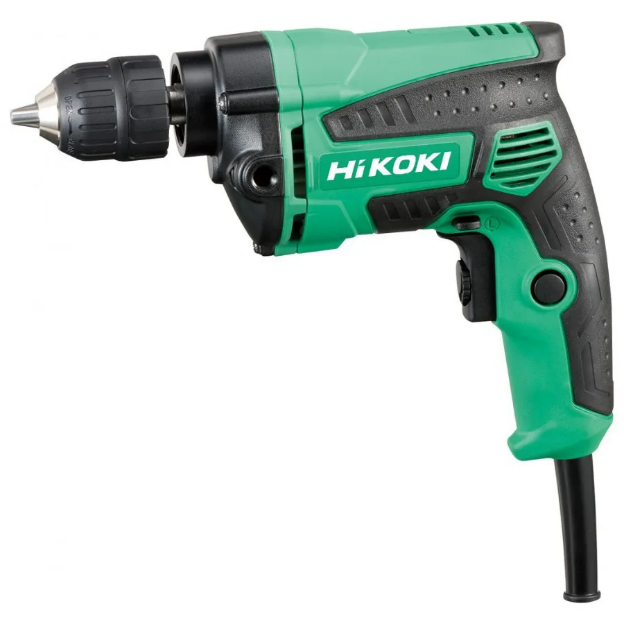 Hikoki D10VC3, Boremaskin med pistolgrep, 2500 RPM, 3,2 cm, 1 cm, AC, 600 W