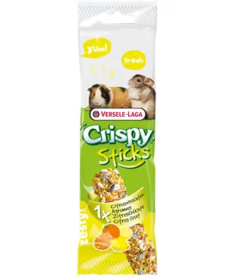 Versele-Laga Sticks Guinea Pigs-Chinchillas Citrus Fruit, Matbit, 110 g, Chinchilla, Guinea gris