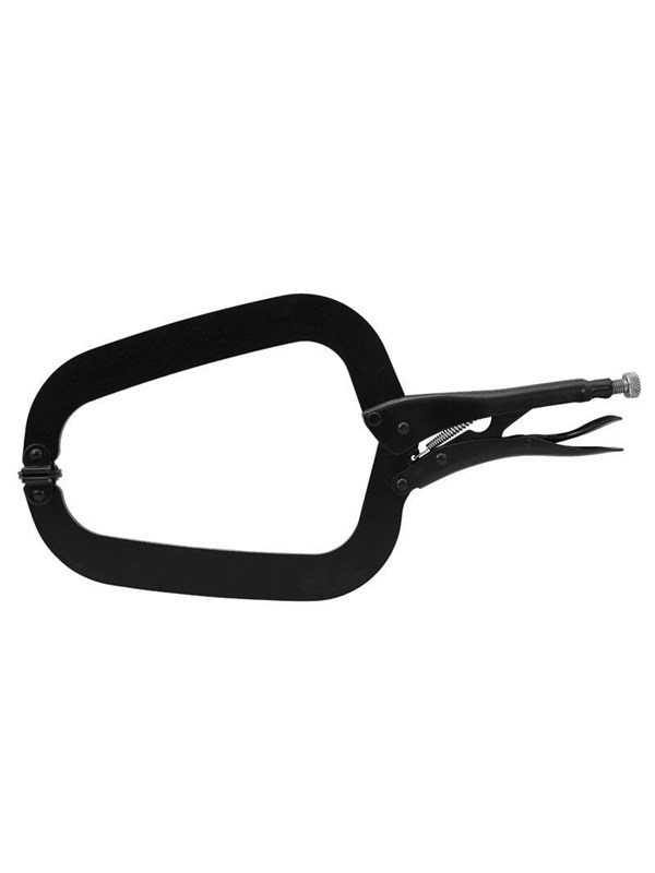 Diesella A/S Wldpro welding plier d72 long reach c-clamp w/round pressure pads (410 mm / 16)