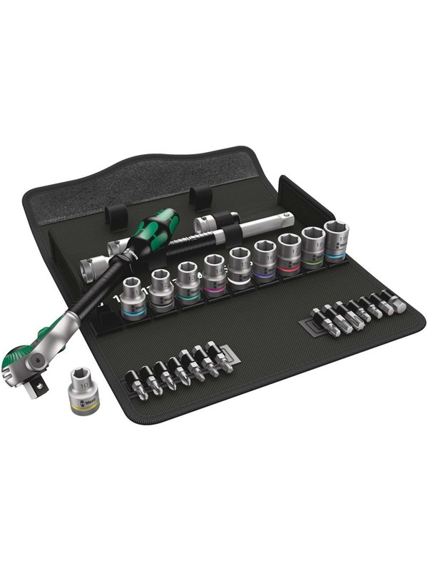 Wera Zyklop Speed Ratchet Set 1/2"drive