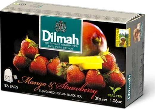 Actis DILMAH aromatisk te mango & jordbær 20 poser (1,5 g x 20)