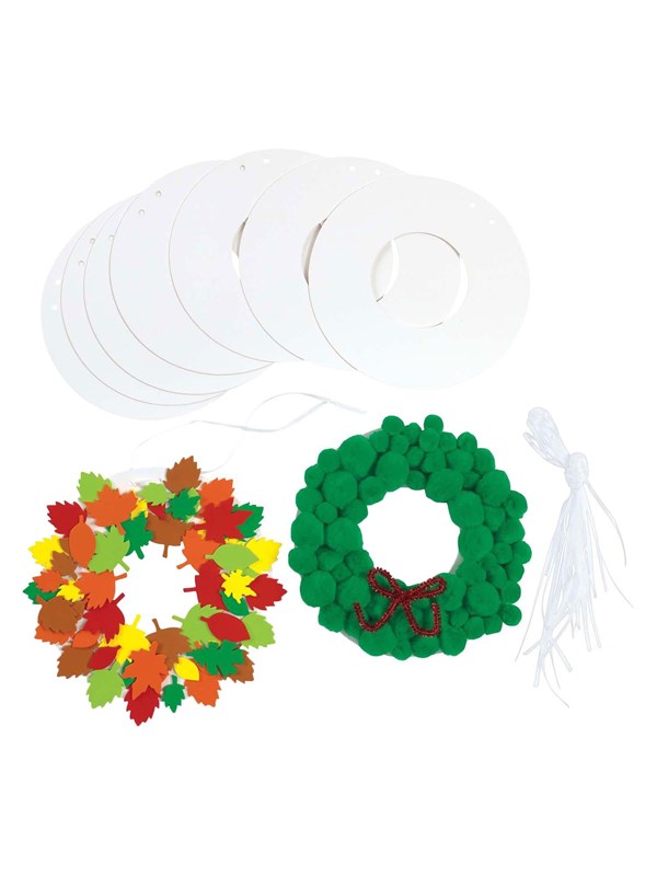 Colorations - Cardboard Wreaths 24pcs.