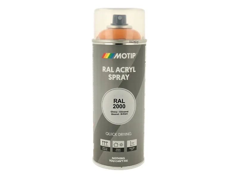 Motip Ral 2000 high gloss yellow orange