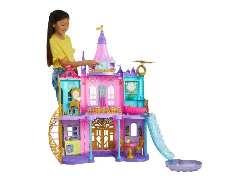 Disney Princess -leker, Magical Adventures-slott, 3 år, Batterier kreves, Montering nødvendig
