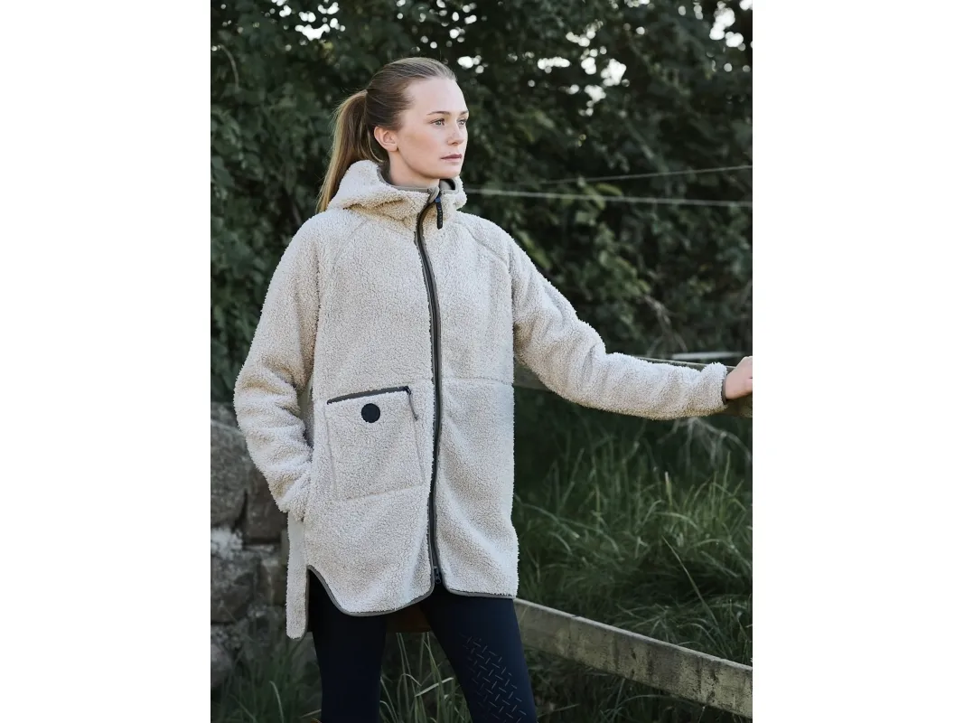 Jacson Nora Teddyjacka Beige Xs