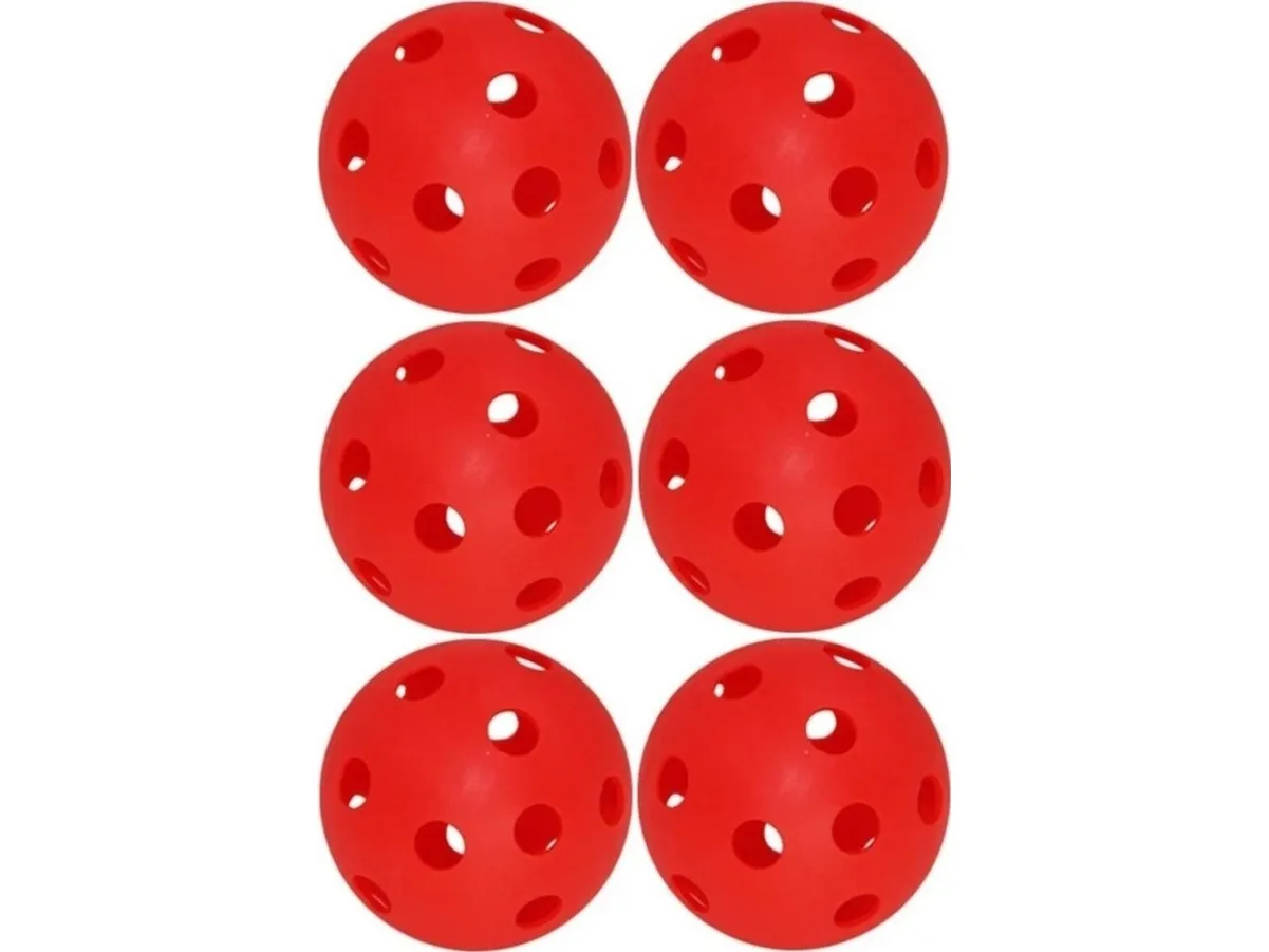 XQMax Unihoc kampball rød 6 stk.
